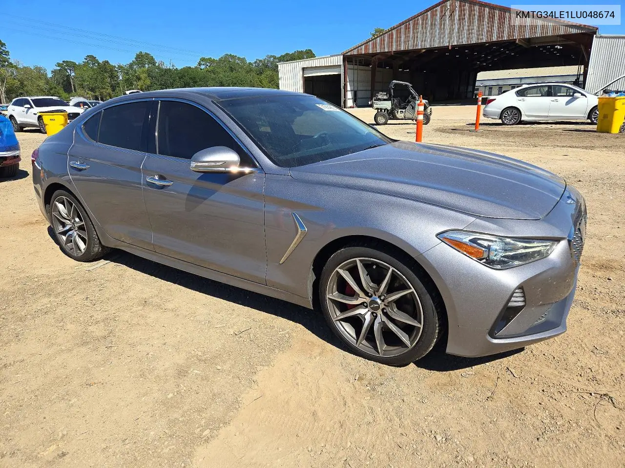 2020 GENESIS G70 VIN KMTG34LE1LU048674 — фото 4
