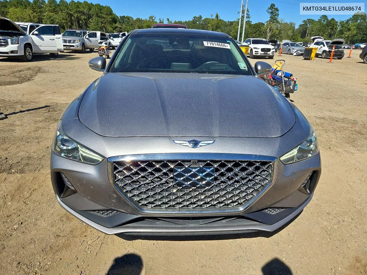 2020 GENESIS G70 VIN KMTG34LE1LU048674 — фото 5