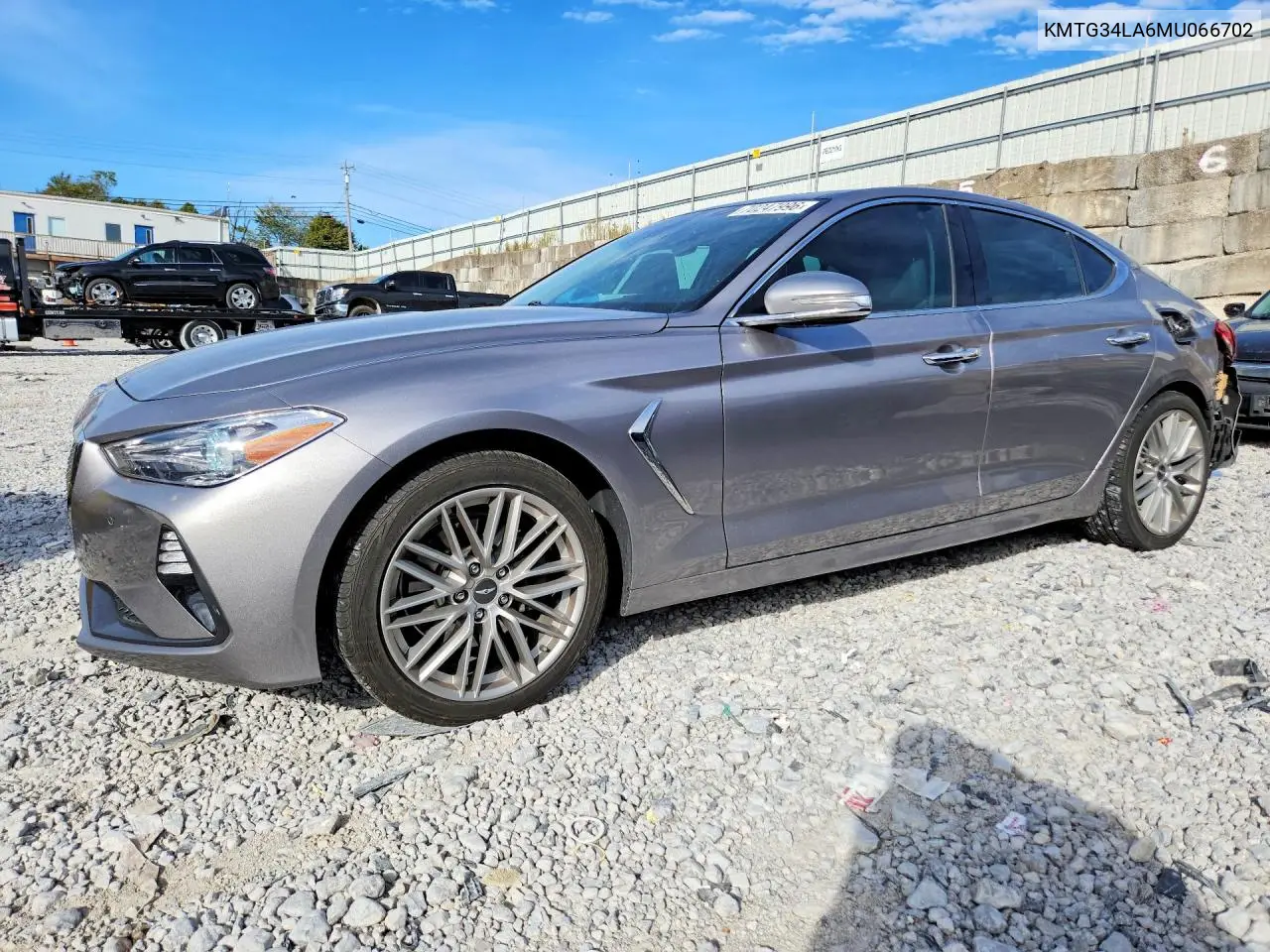GENESIS G70 2021, VIN KMTG34LA6MU066702