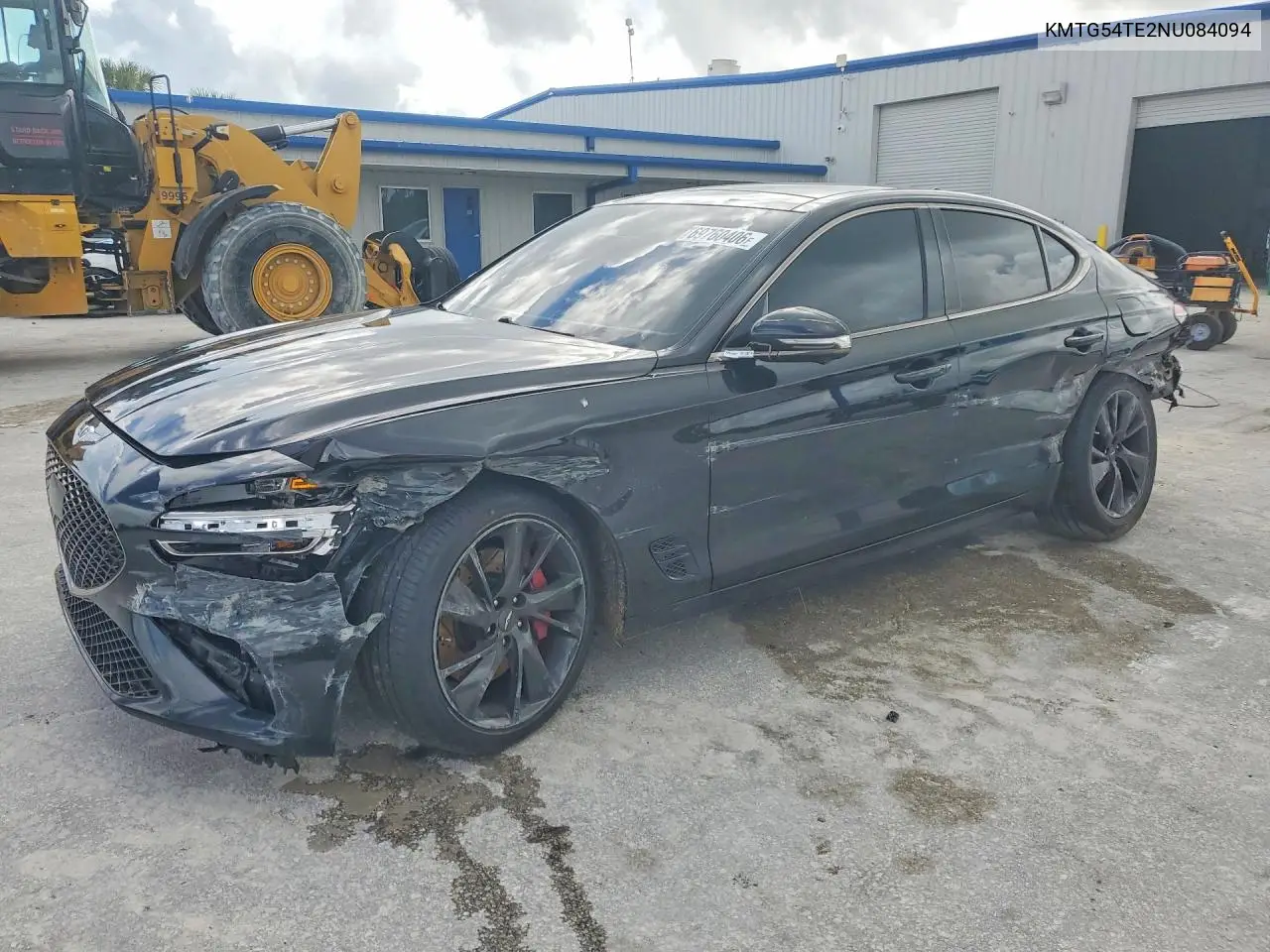 GENESIS G70 2022, VIN KMTG54TE2NU084094