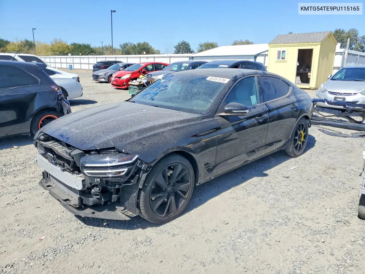 GENESIS G70 2023, VIN KMTG54TE9PU115165