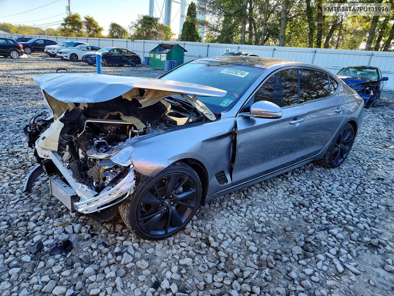 GENESIS G70 2023, VIN KMTG34TA7PU131996