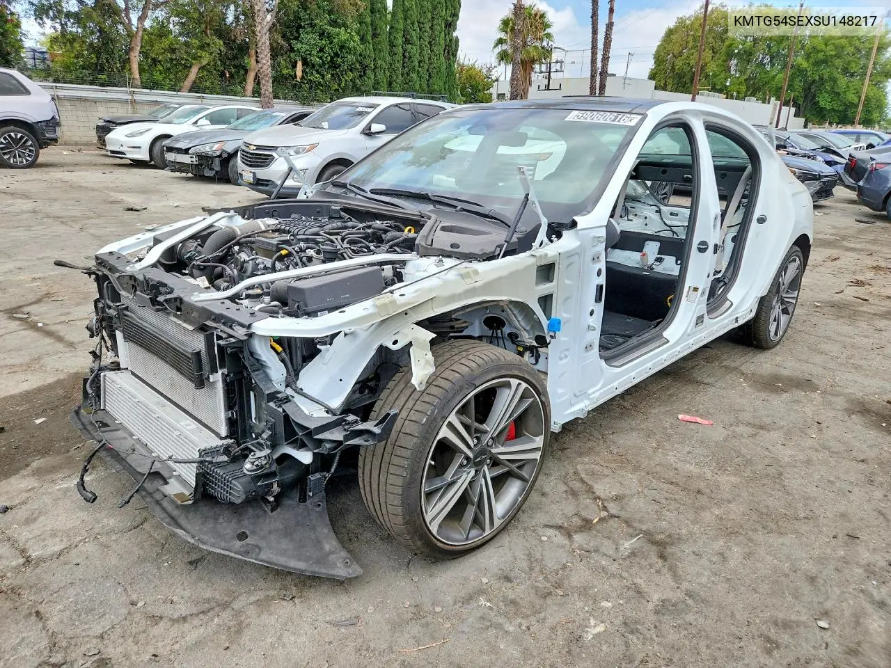GENESIS G70 2025, VIN KMTG54SEXSU148217