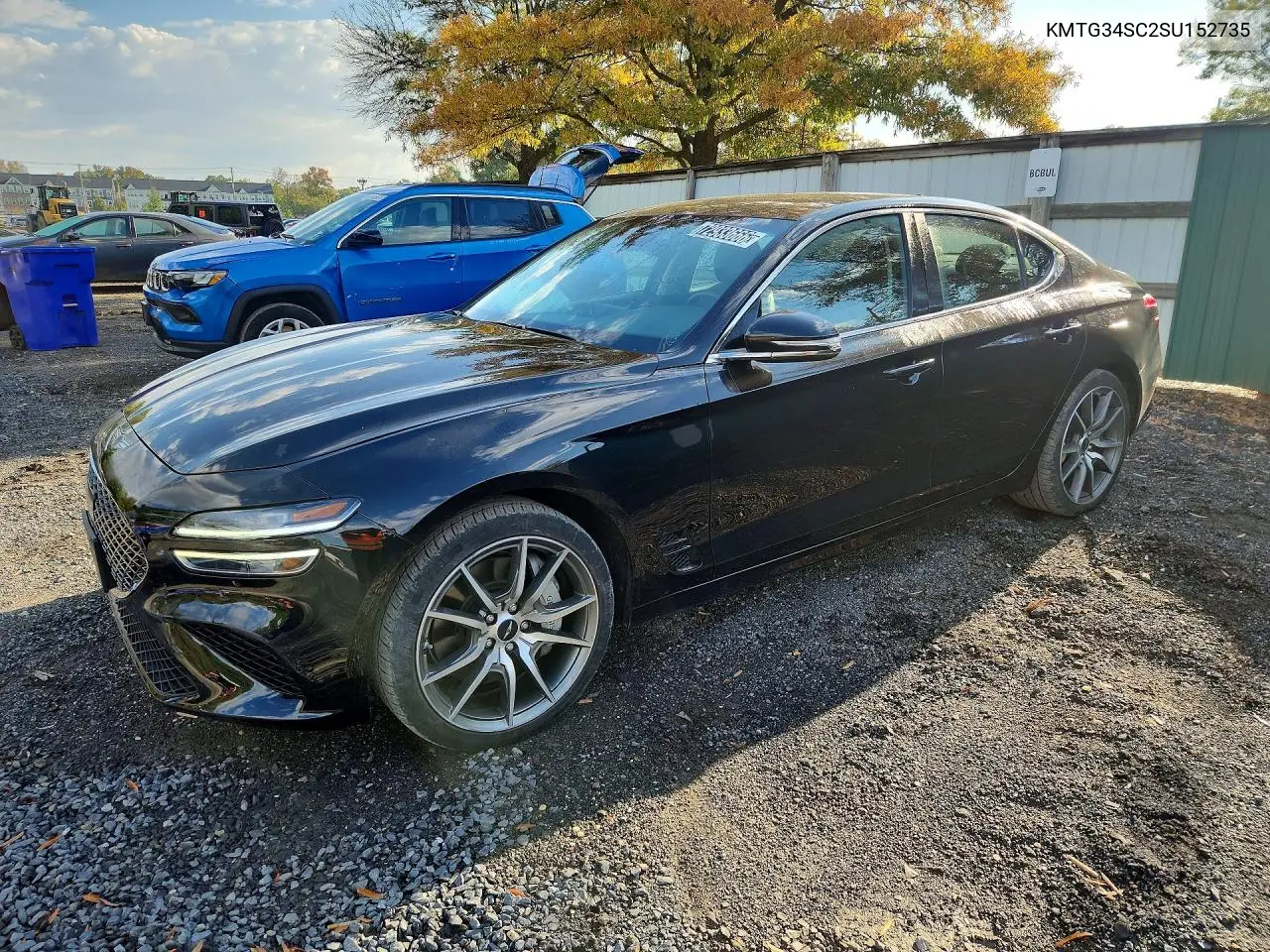 GENESIS G70 2025, VIN KMTG34SC2SU152735