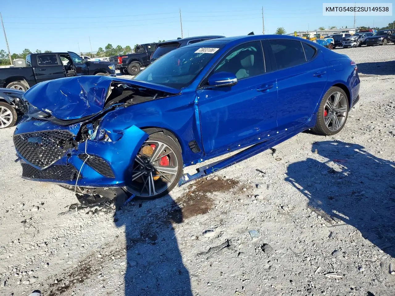 GENESIS G70 2025, VIN KMTG54SE2SU149538