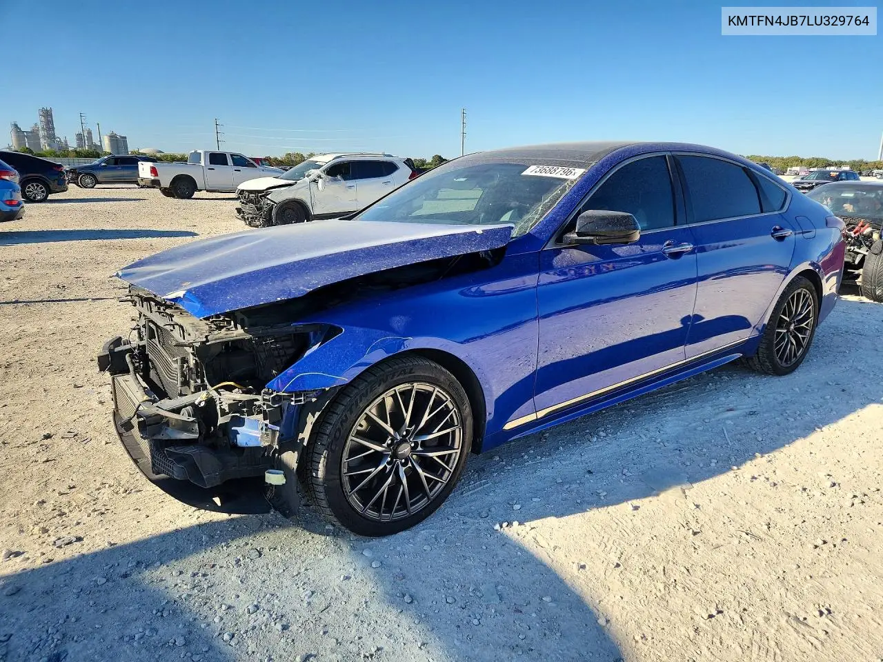 GENESIS G80 2020, VIN KMTFN4JB7LU329764