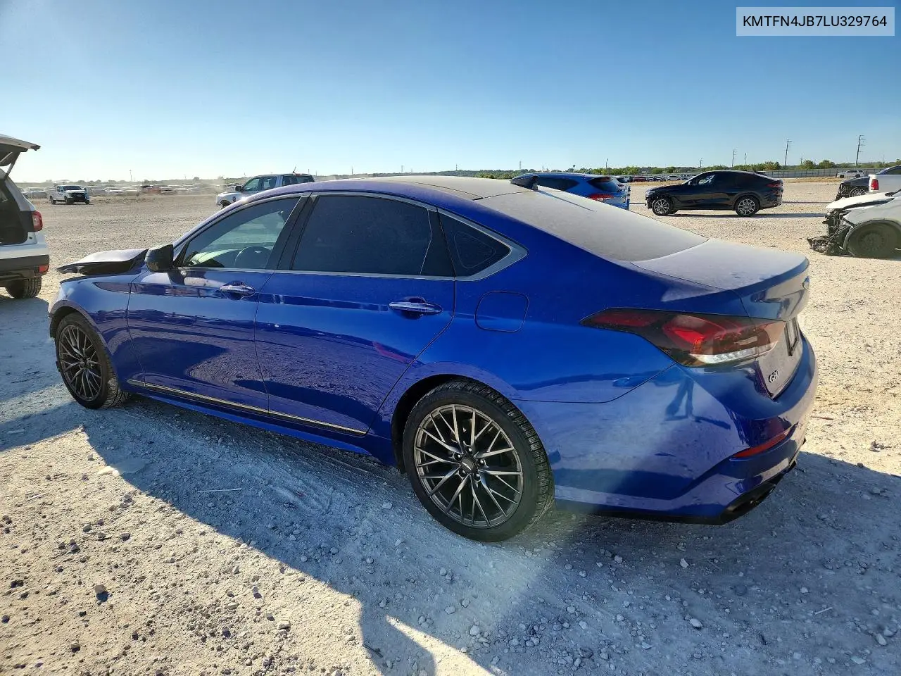 2020 GENESIS G80 VIN KMTFN4JB7LU329764 — фото 2
