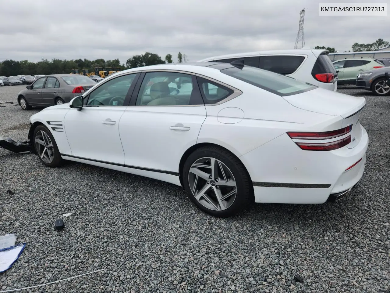 2024 GENESIS G80 VIN KMTGA4SC1RU227313 — фото 2