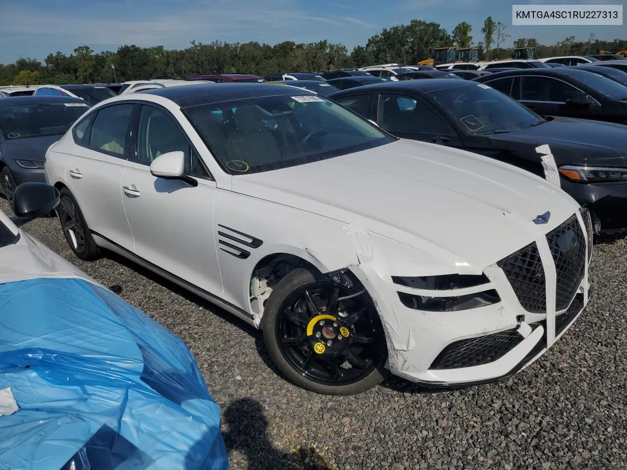 2024 GENESIS G80 VIN KMTGA4SC1RU227313 — фото 4
