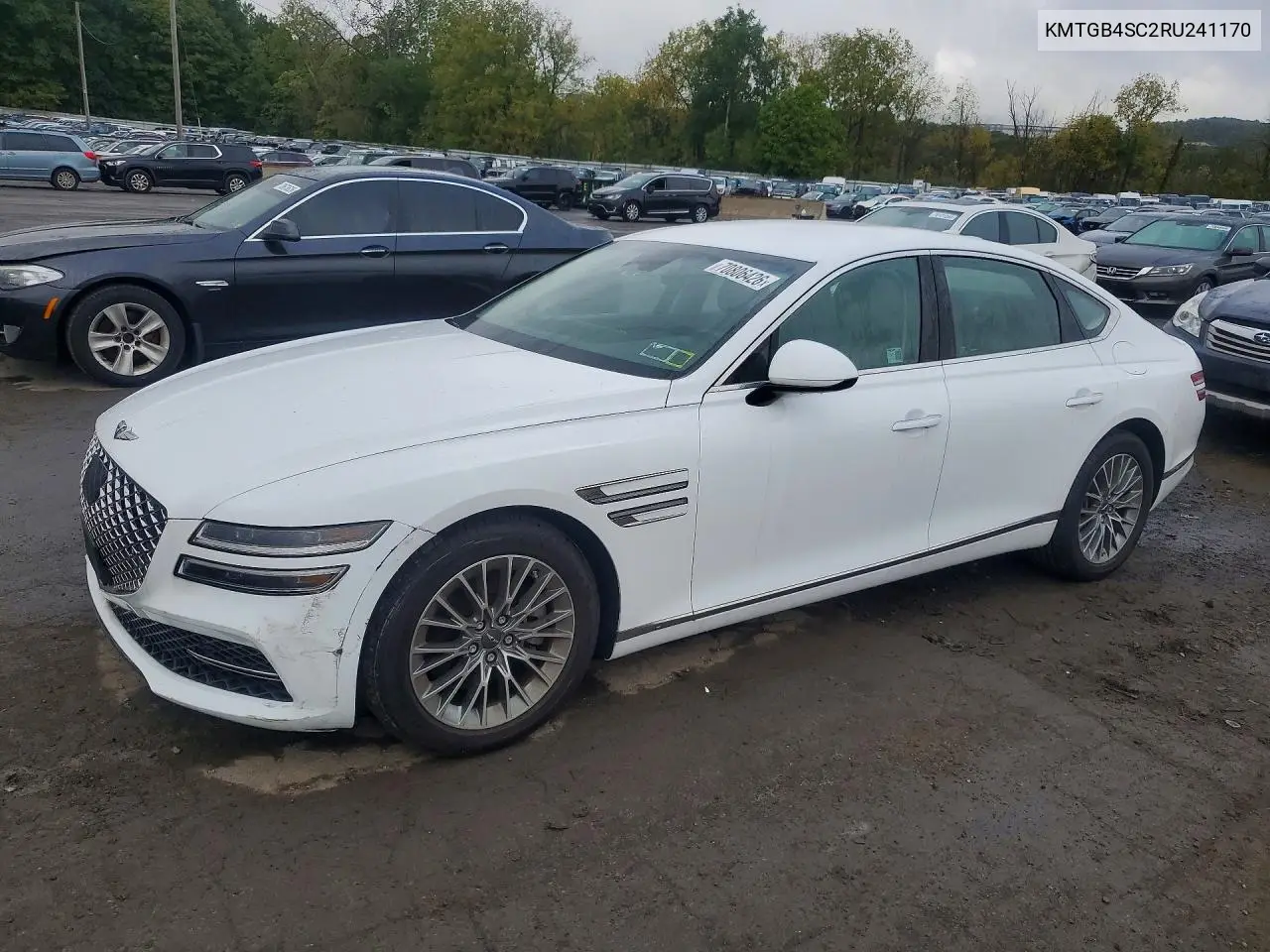 GENESIS G80 2024, VIN KMTGB4SC2RU241170