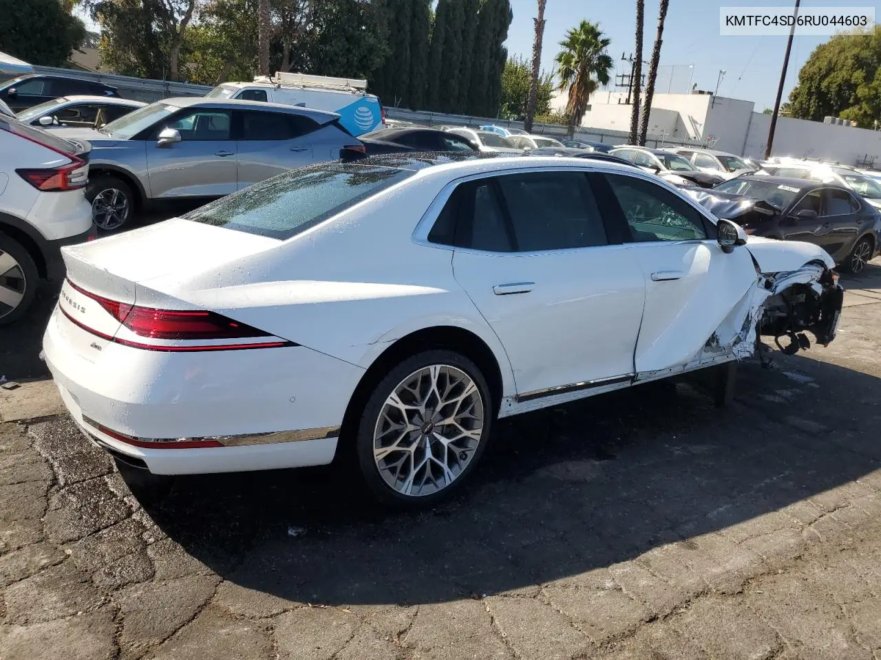 2024 GENESIS G90 VIN KMTFC4SD6RU044603 — фото 3