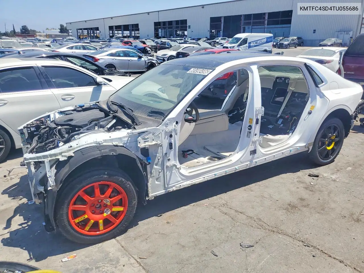 GENESIS G90 2026, VIN KMTFC4SD4TU055686