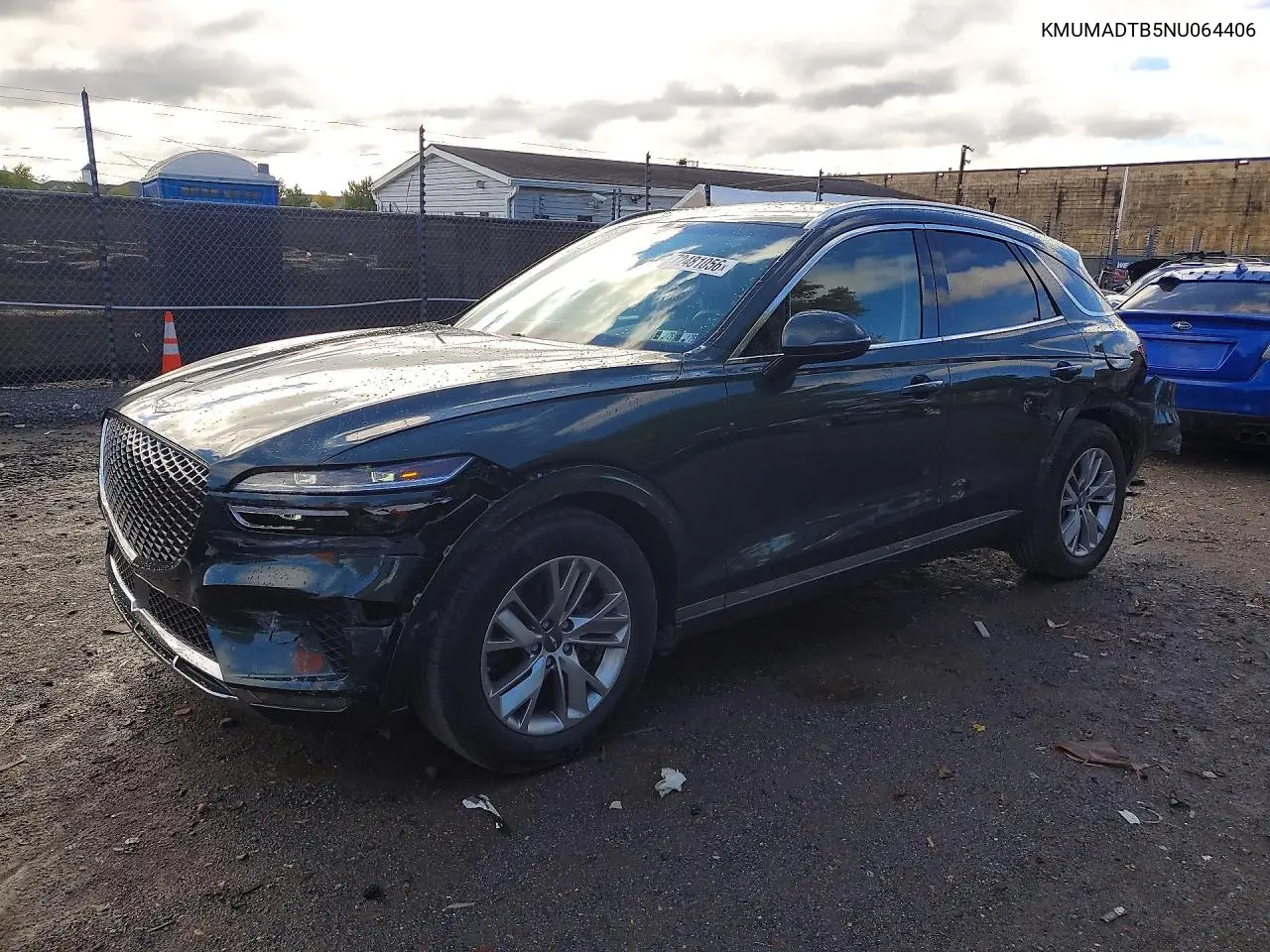 GENESIS GV70 2022, VIN KMUMADTB5NU064406
