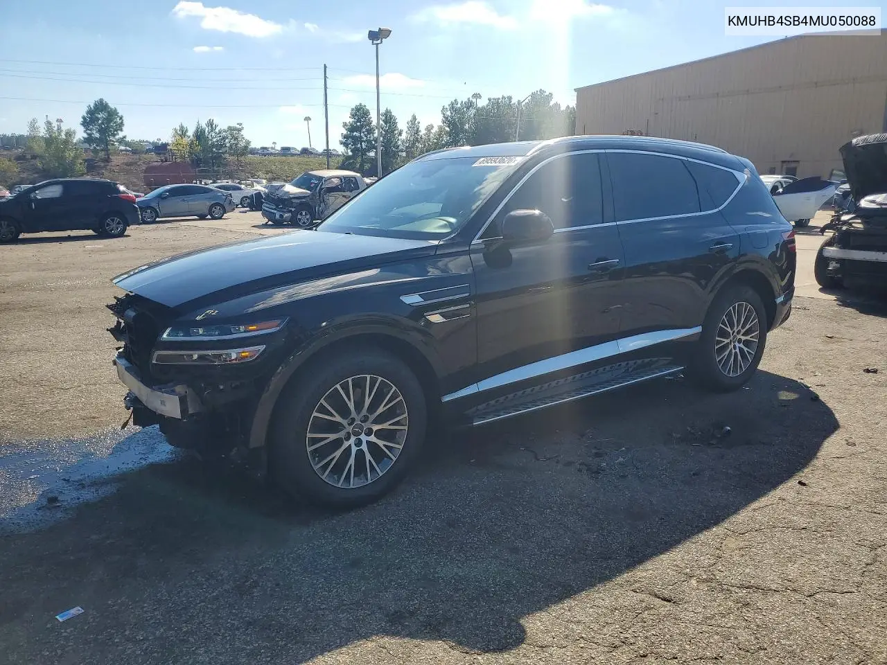GENESIS GV80 2021, VIN KMUHB4SB4MU050088