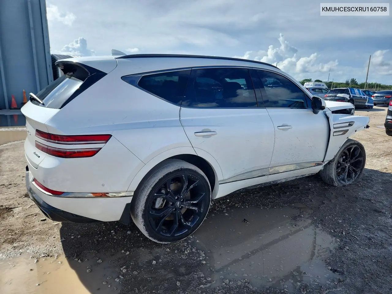 2024 GENESIS GV80 VIN KMUHCESCXRU160758 — фото 3