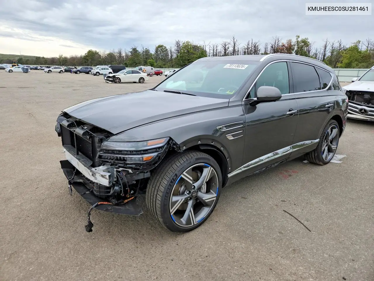 GENESIS GV80 2025, VIN KMUHEESC0SU281461