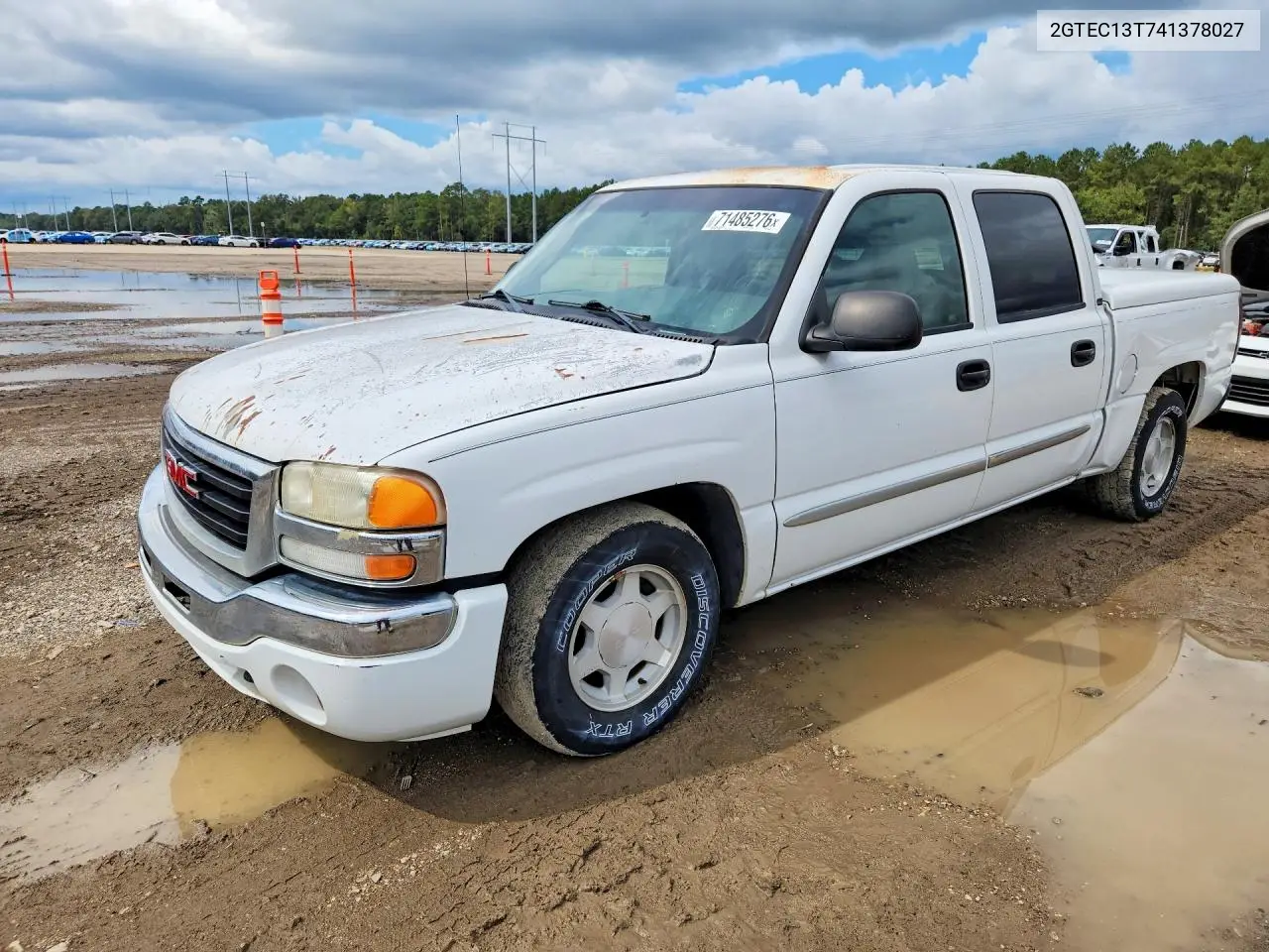 GMC SIERRA 2004, VIN 2GTEC13T741378027