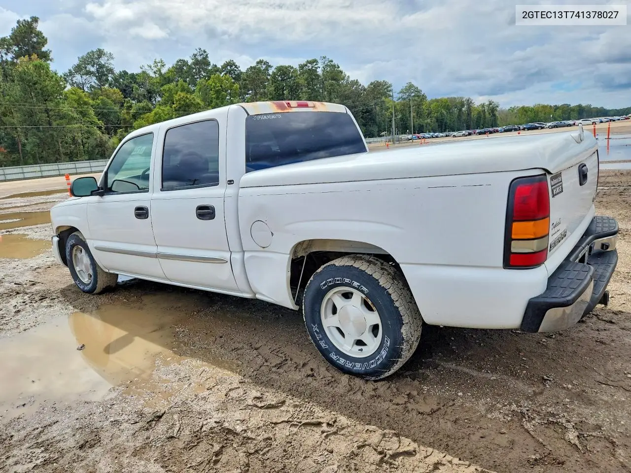 2004 GMC SIERRA VIN 2GTEC13T741378027 — фото 2