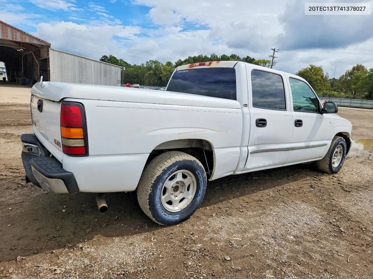 2004 GMC SIERRA VIN 2GTEC13T741378027 — фото 3