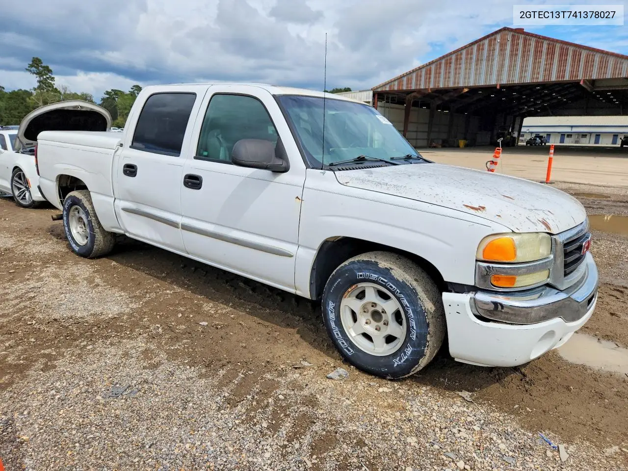 2004 GMC SIERRA VIN 2GTEC13T741378027 — фото 4
