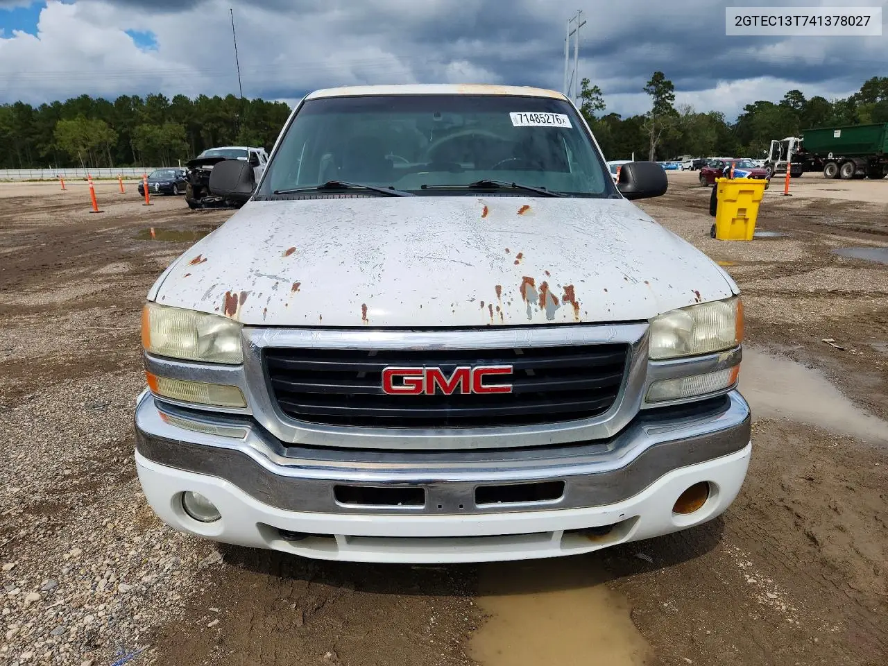 2004 GMC SIERRA VIN 2GTEC13T741378027 — фото 5