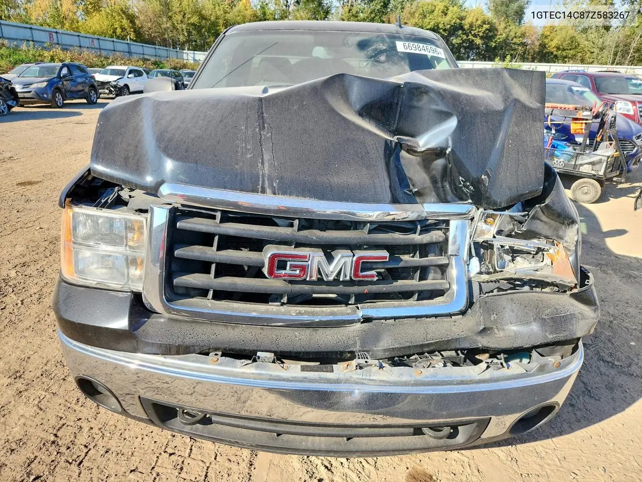 2007 GMC SIERRA VIN 1GTEC14C87Z583267 — фото 5