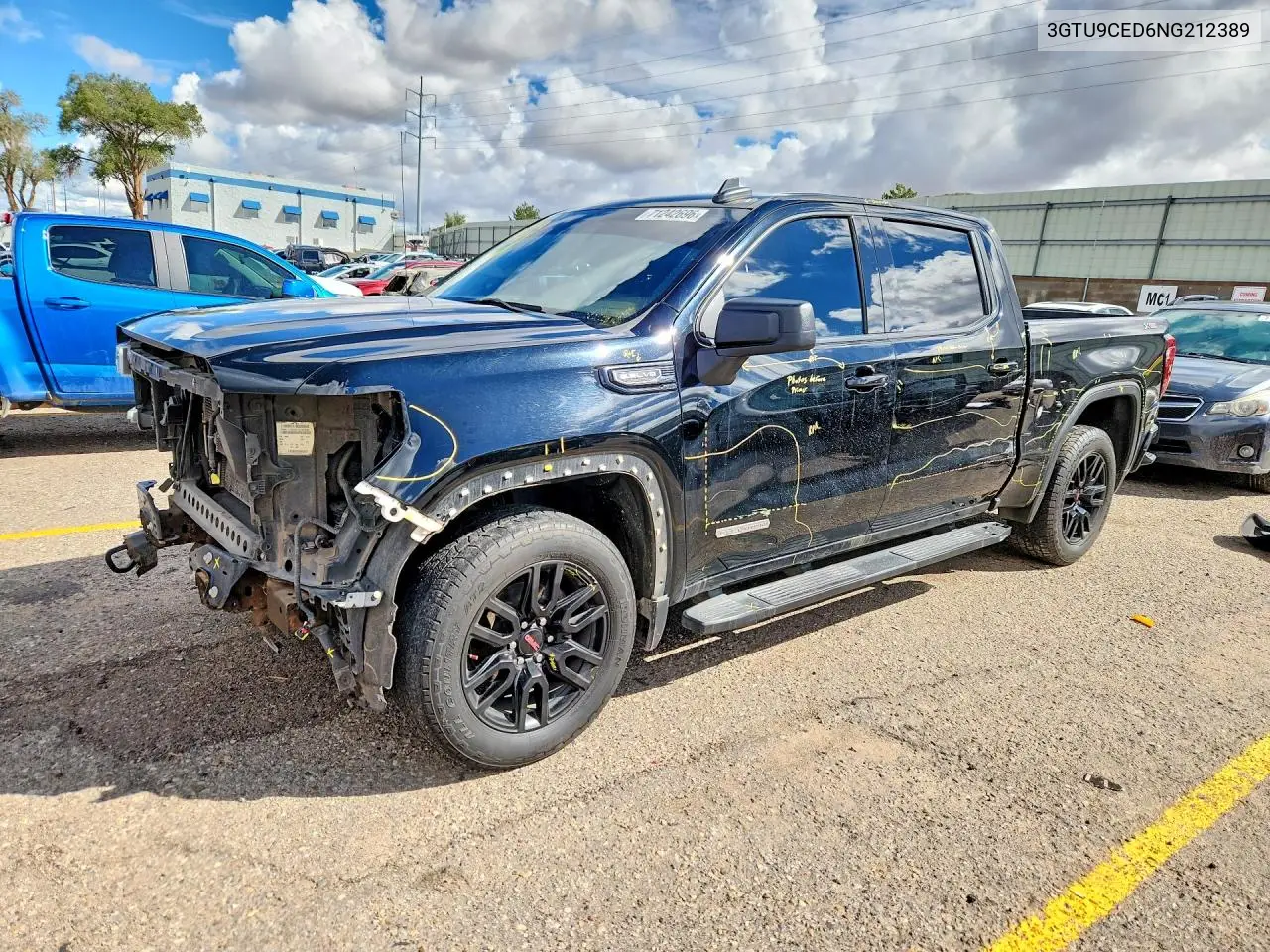 GMC N/A 2022, VIN 3GTU9CED6NG212389