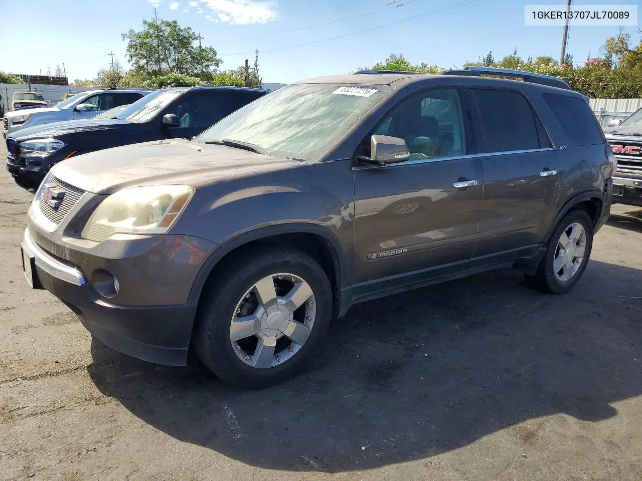 GMC ACADIA 2007, VIN 1GKER23707J170089