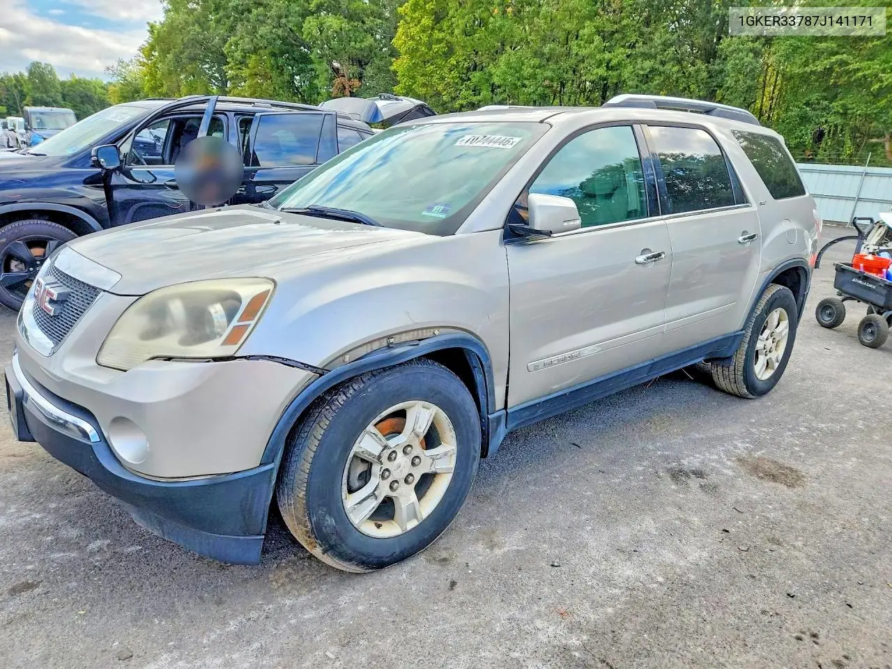GMC ACADIA 2007, VIN 1GKER33787J141171