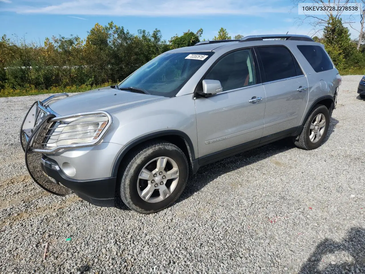GMC ACADIA 2008, VIN 1GKEV33728J278538