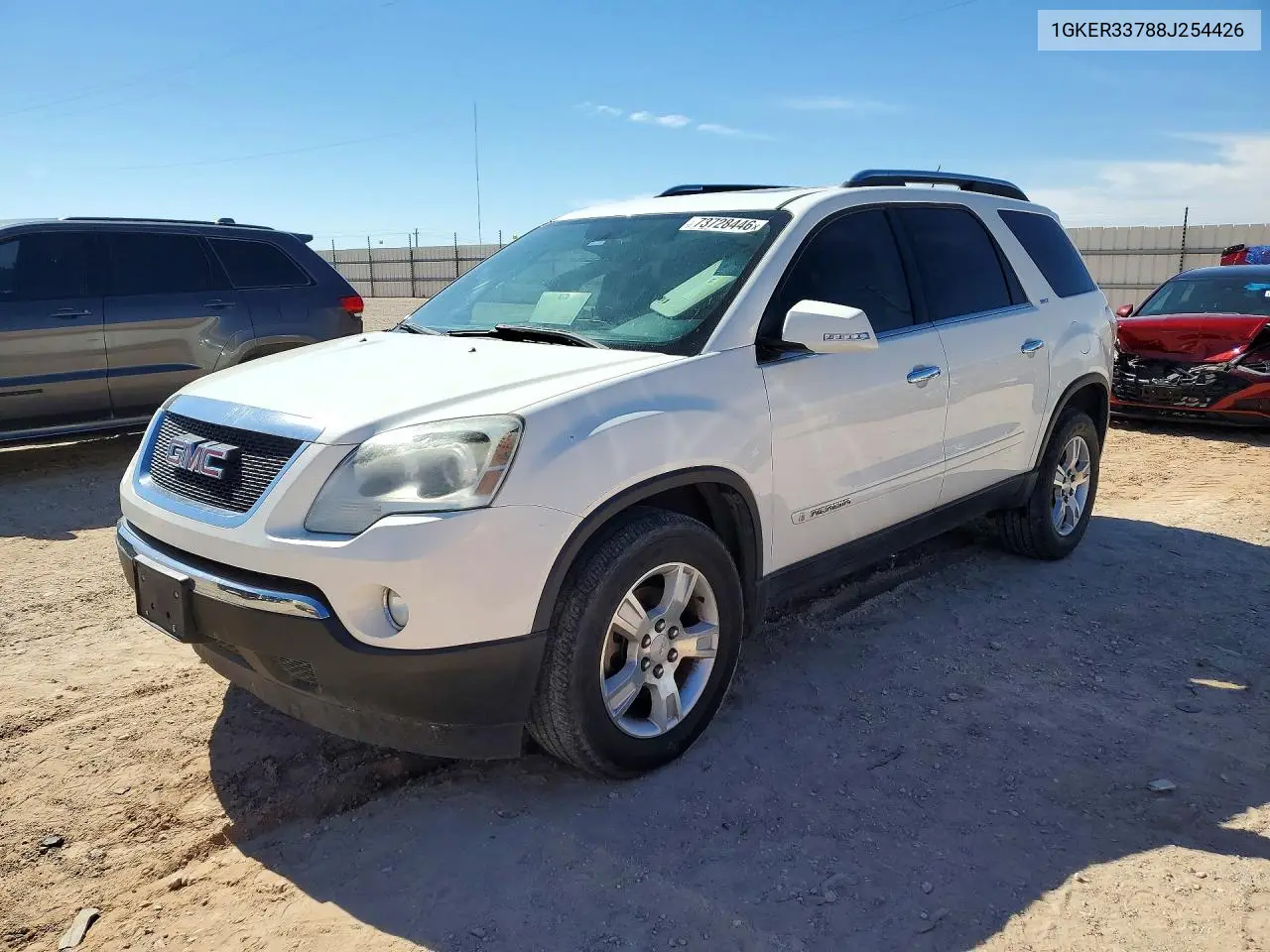 GMC ACADIA 2008, VIN 1GKER33788J254426