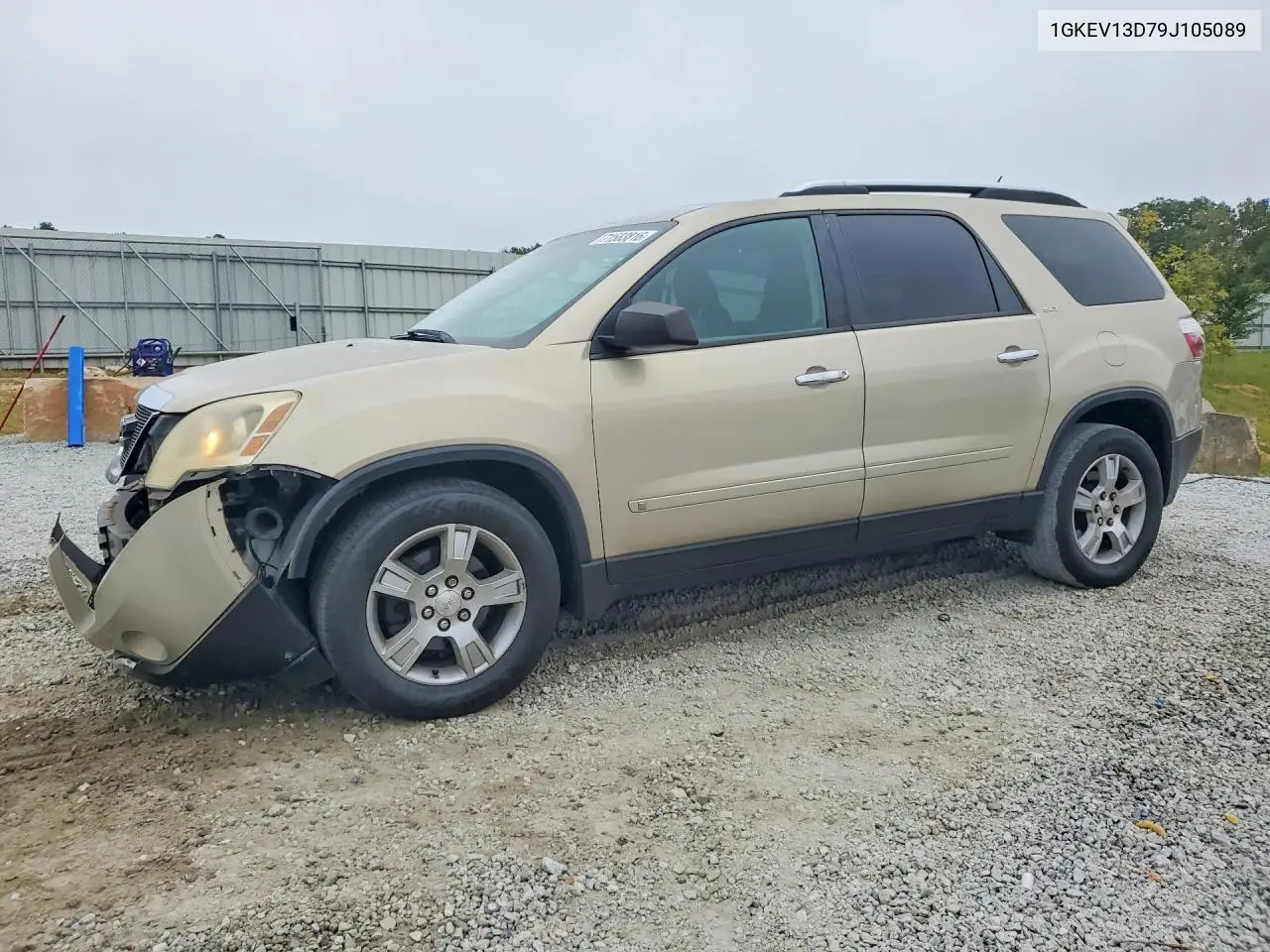 GMC ACADIA 2009, VIN 1GKEV13D79J105089