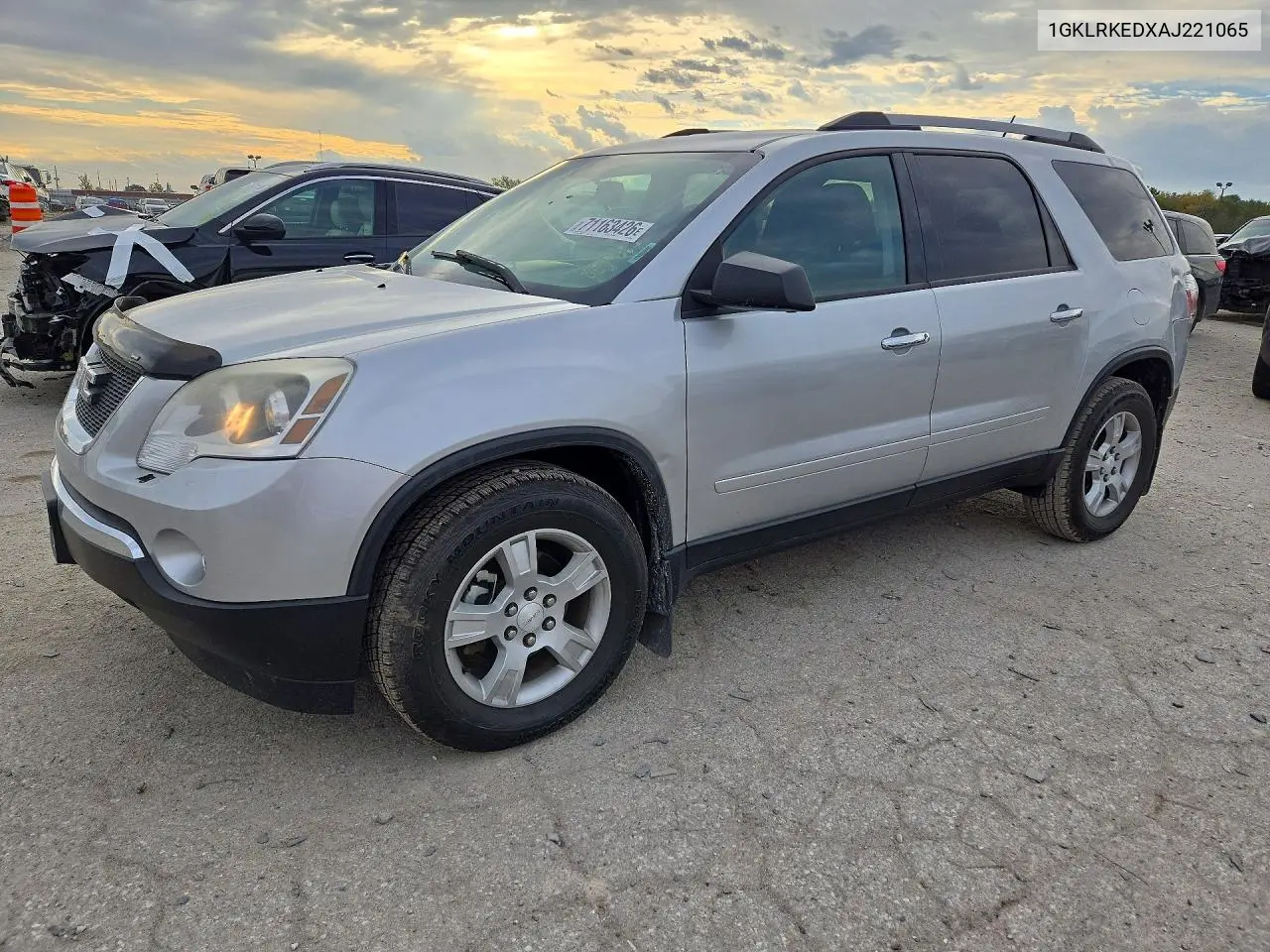 GMC ACADIA 2010, VIN 1GKLRKEDXAJ221065