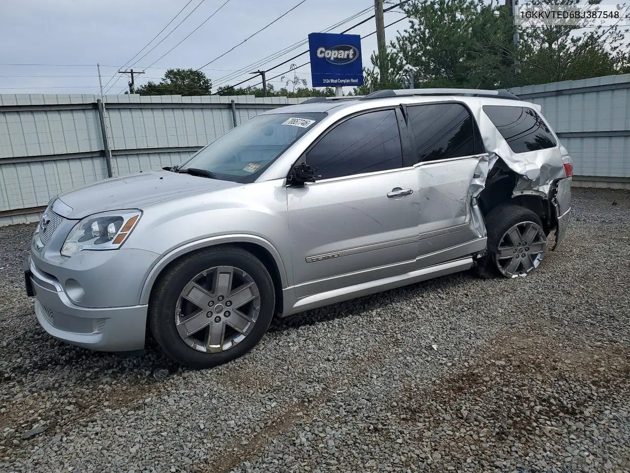 GMC ACADIA 2011, VIN 1GKKVTED6BJ387548