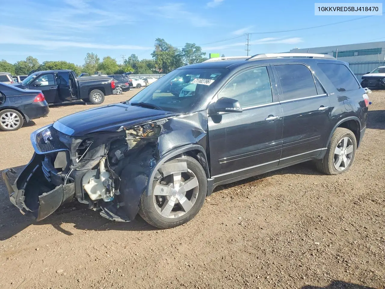 GMC ACADIA 2011, VIN 1GKKVRED5BJ418470