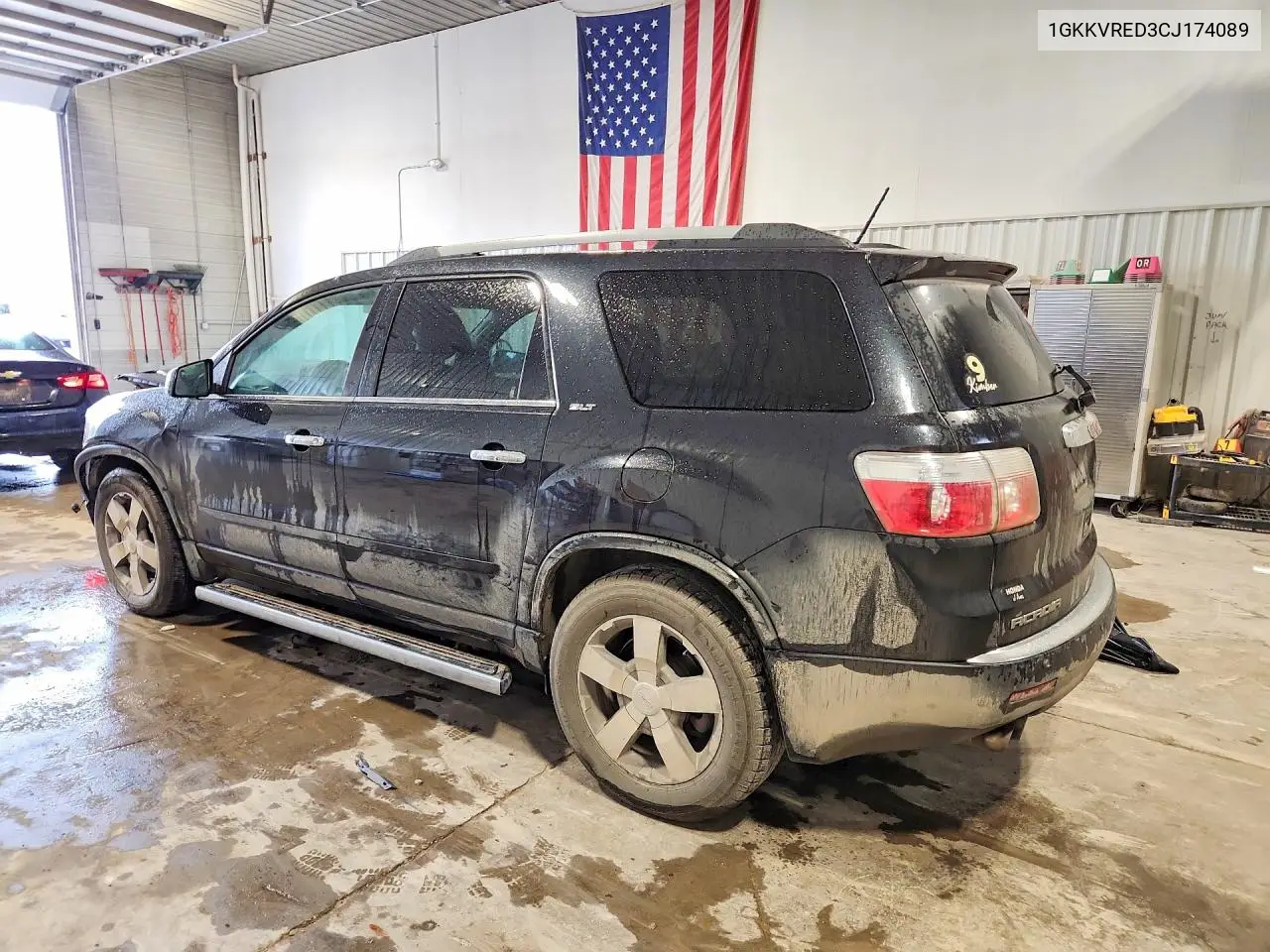 2012 GMC ACADIA VIN 1GKKVRED3CJ174089 — фото 2