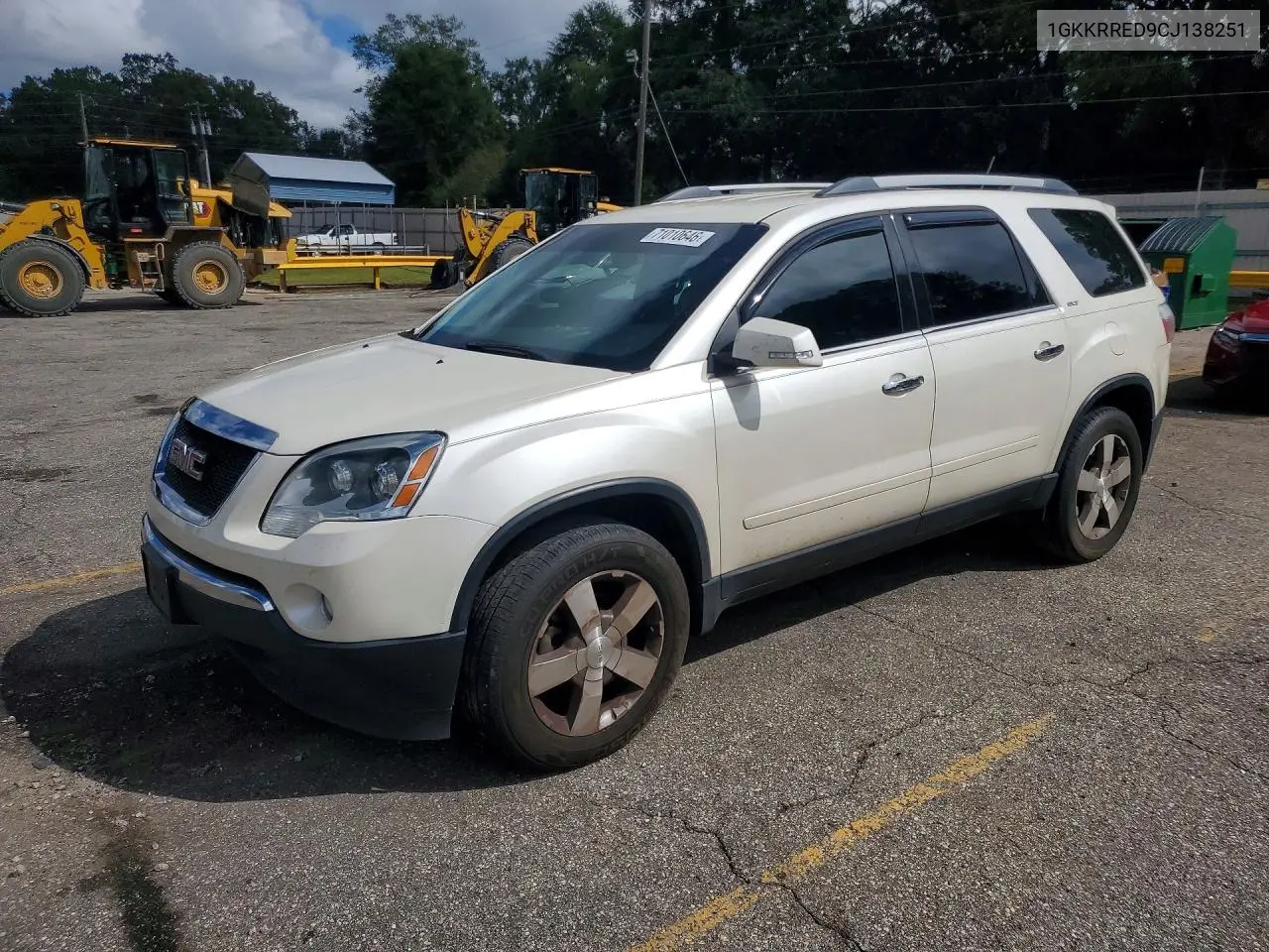 GMC ACADIA 2012, VIN 1GKKRRED9CJ138251