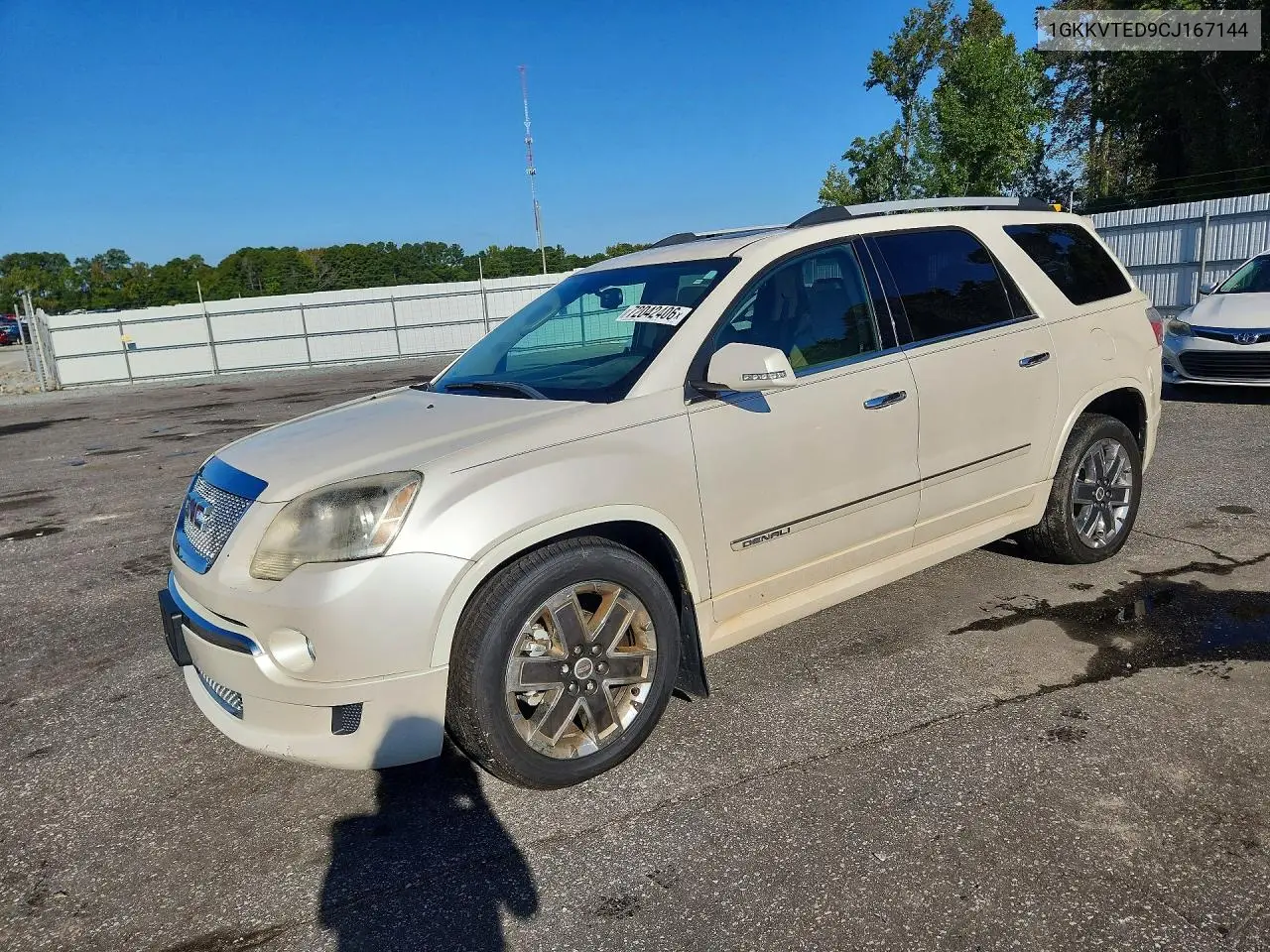 GMC ACADIA 2012, VIN 1GKKVTED9CJ167144