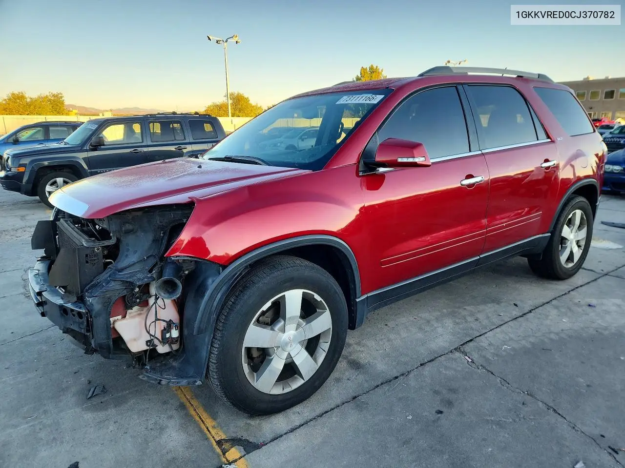 GMC ACADIA 2012, VIN 1GKKVRED0CJ370782