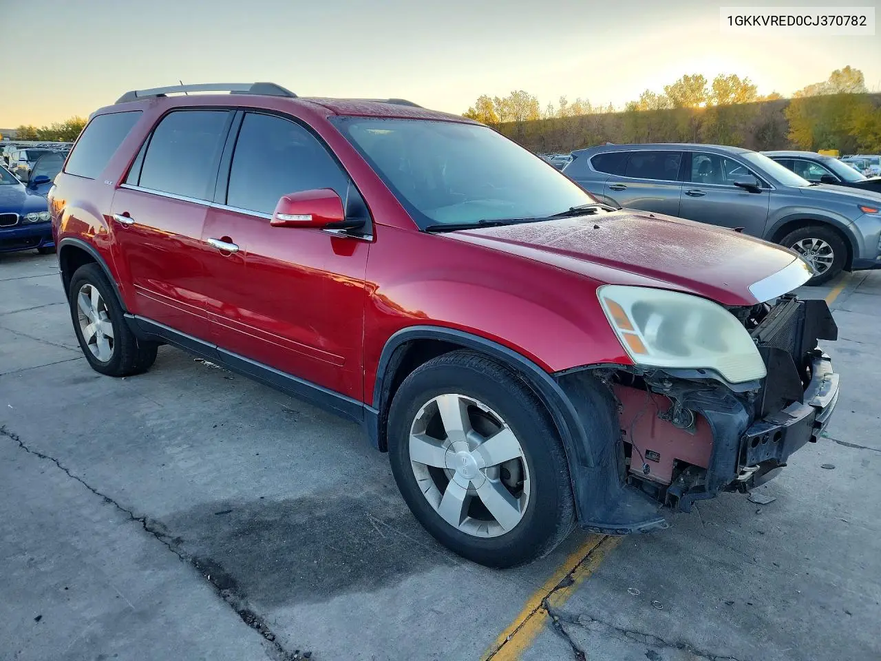 2012 GMC ACADIA VIN 1GKKVRED0CJ370782 — фото 4
