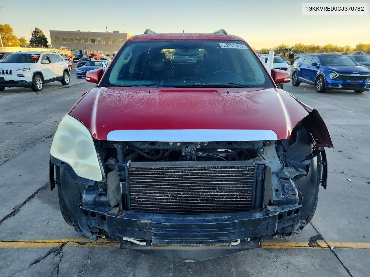 2012 GMC ACADIA VIN 1GKKVRED0CJ370782 — фото 5