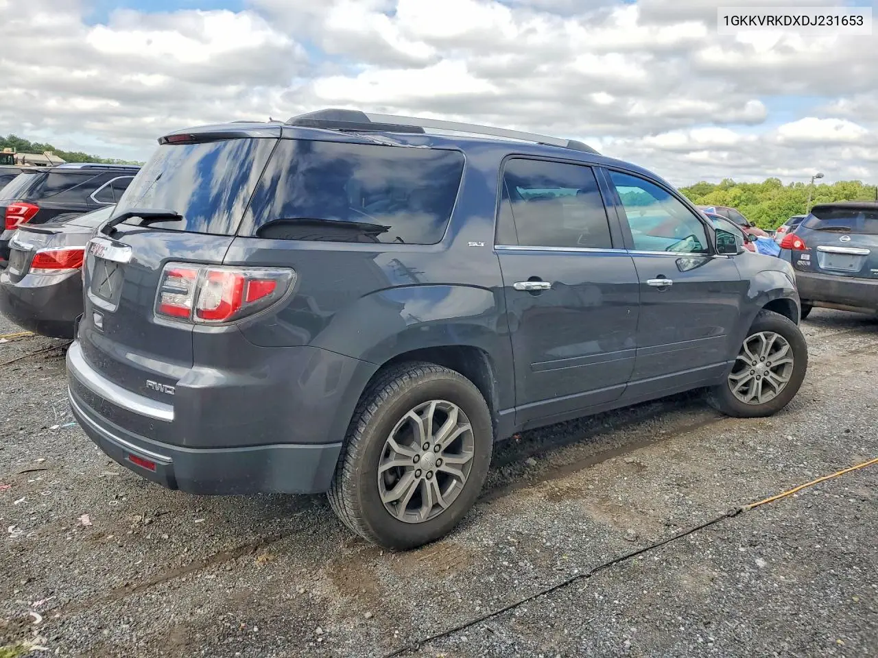 2013 GMC ACADIA VIN 1GKKVRKDXDJ231653 — фото 3