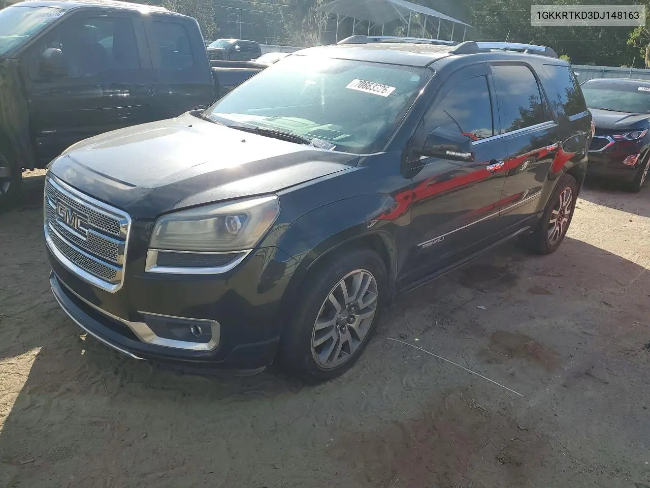 GMC ACADIA 2013, VIN 1GKKRTKD3DJ148163