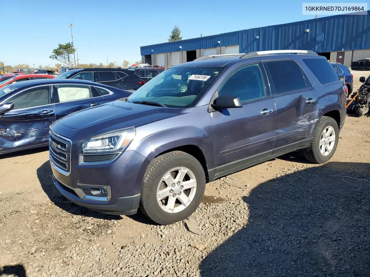 GMC ACADIA 2013, VIN 1GKKRNED7DJ169864