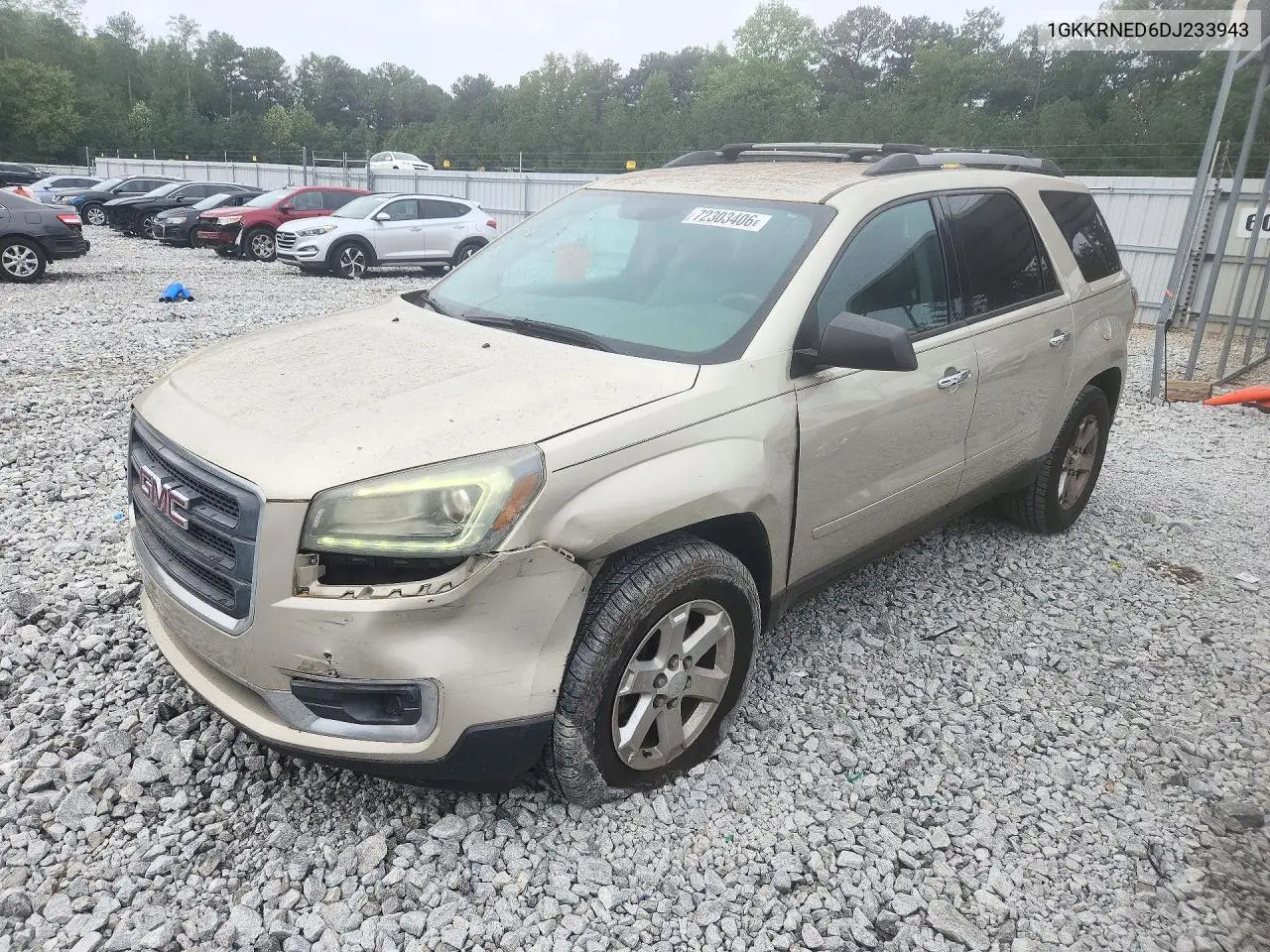 GMC ACADIA 2013, VIN 1GKKRNED6DJ233943