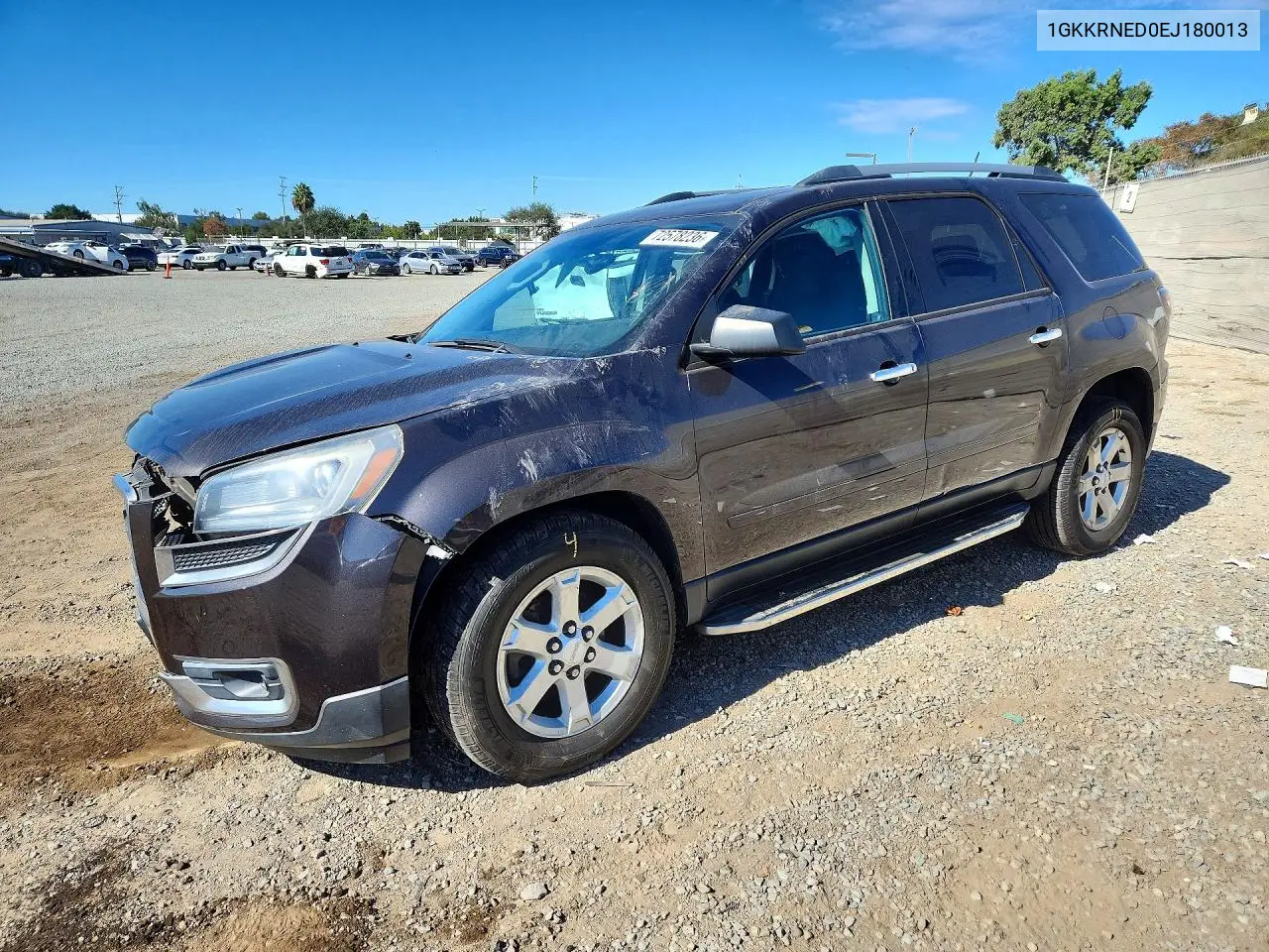 GMC ACADIA 2014, VIN 1GKKRNED0EJ180013