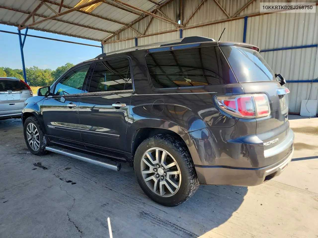 2014 GMC ACADIA VIN 1GKKRTKD2EJ268750 — фото 2
