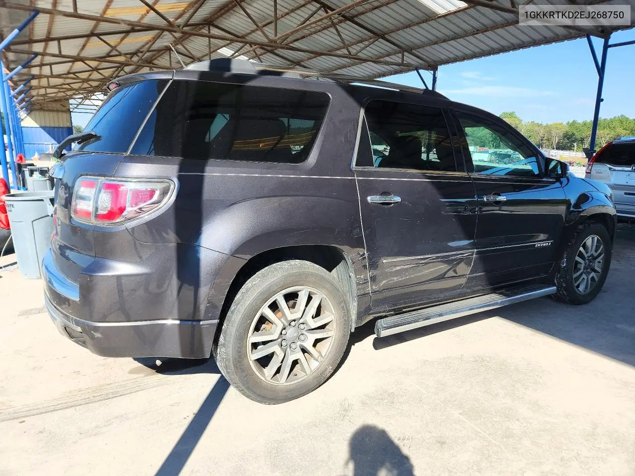 2014 GMC ACADIA VIN 1GKKRTKD2EJ268750 — фото 3