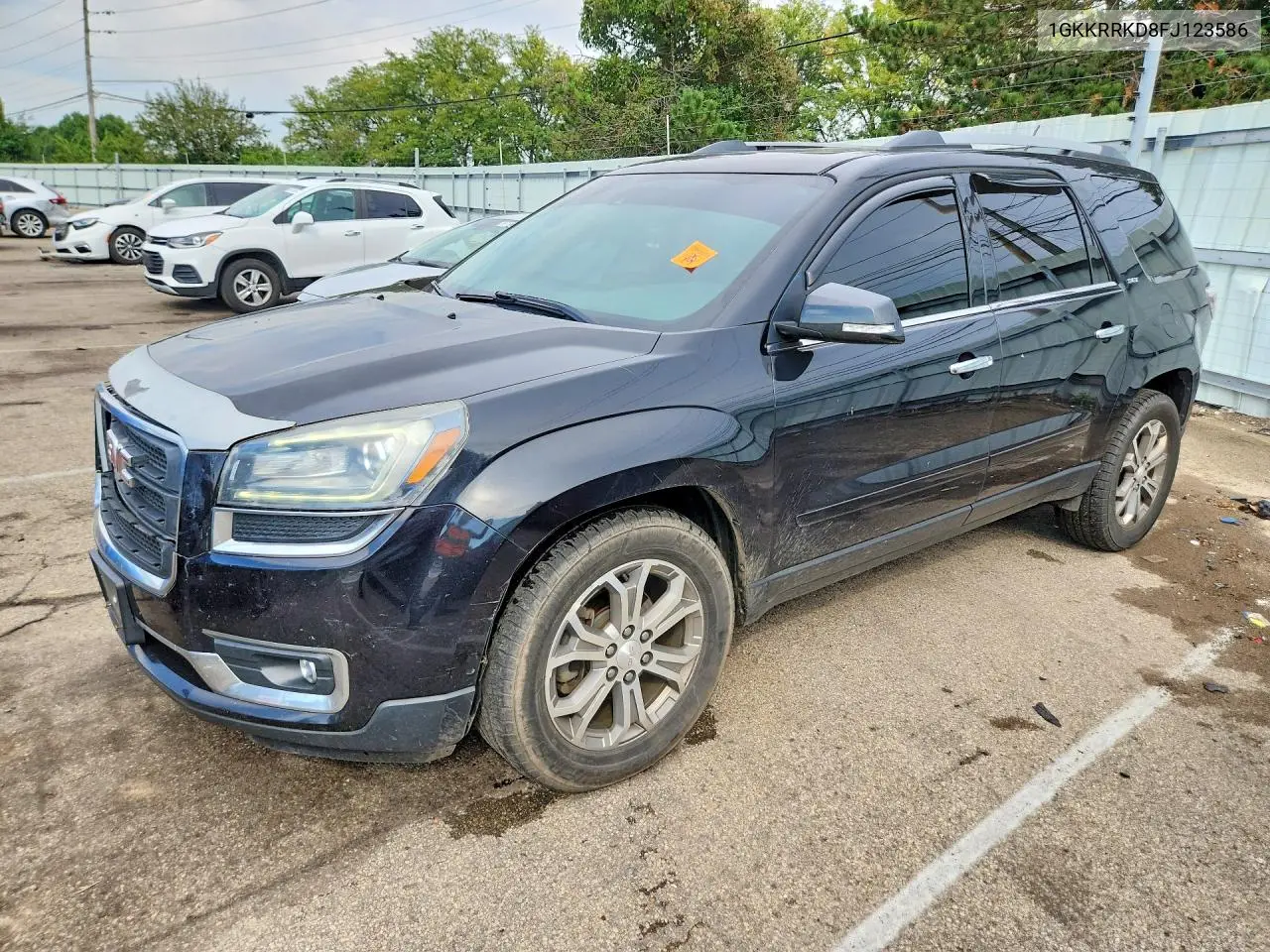 GMC ACADIA 2015, VIN 1GKKRRKD8FJ123586