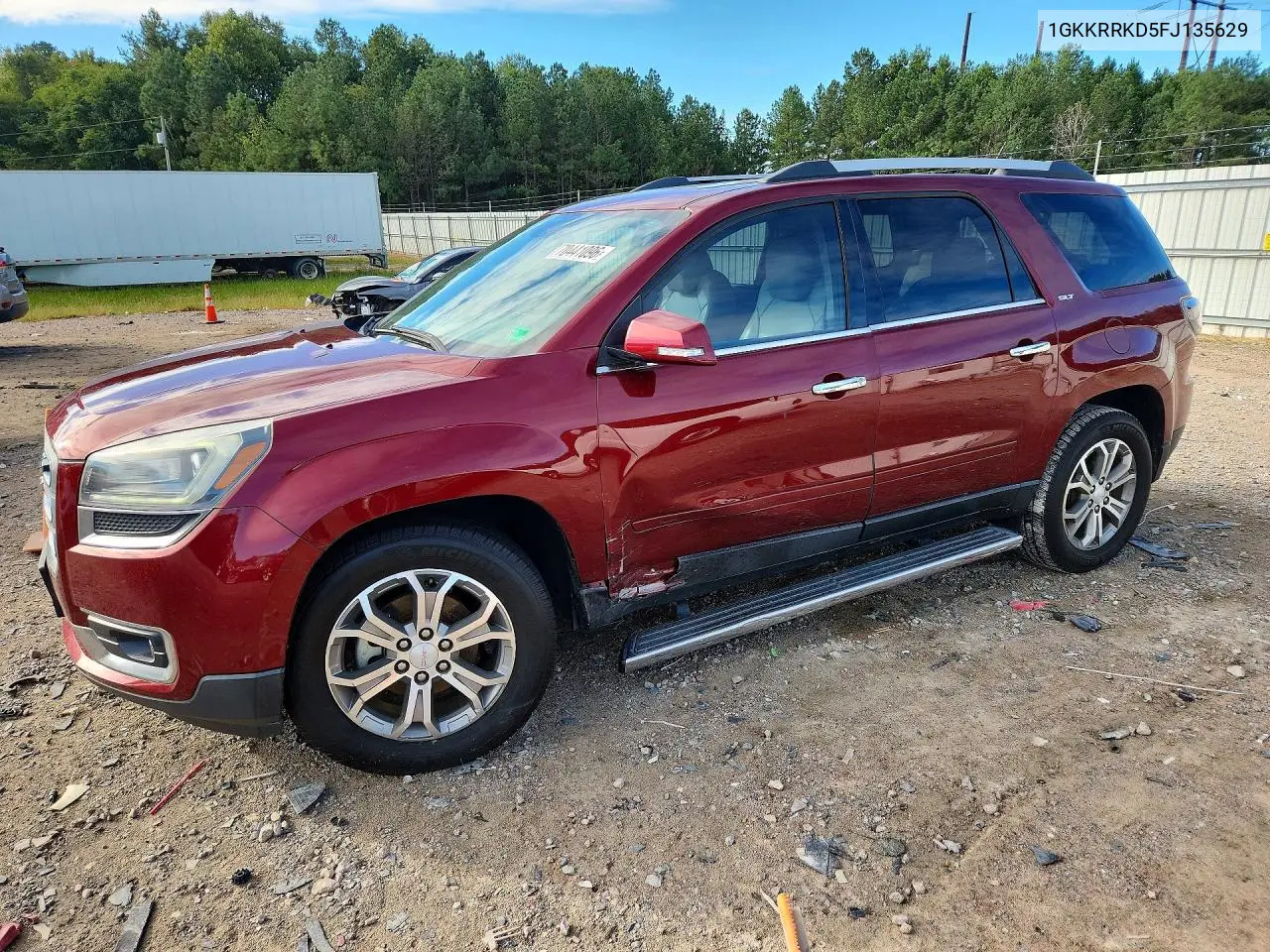 GMC ACADIA 2015, VIN 1GKKRRKD5FJ135629
